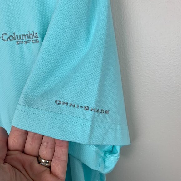 Columbia PFG Men's Vented Polo Shirt Size Large - NEW - Picture 3 of 10